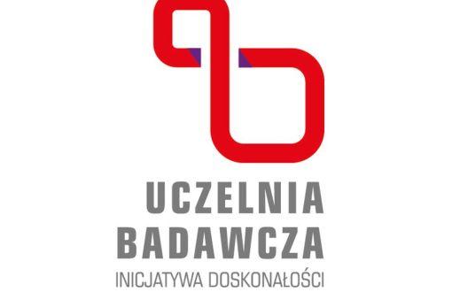 logo inicjatywa doskonałości – uczelnia badawcza pł