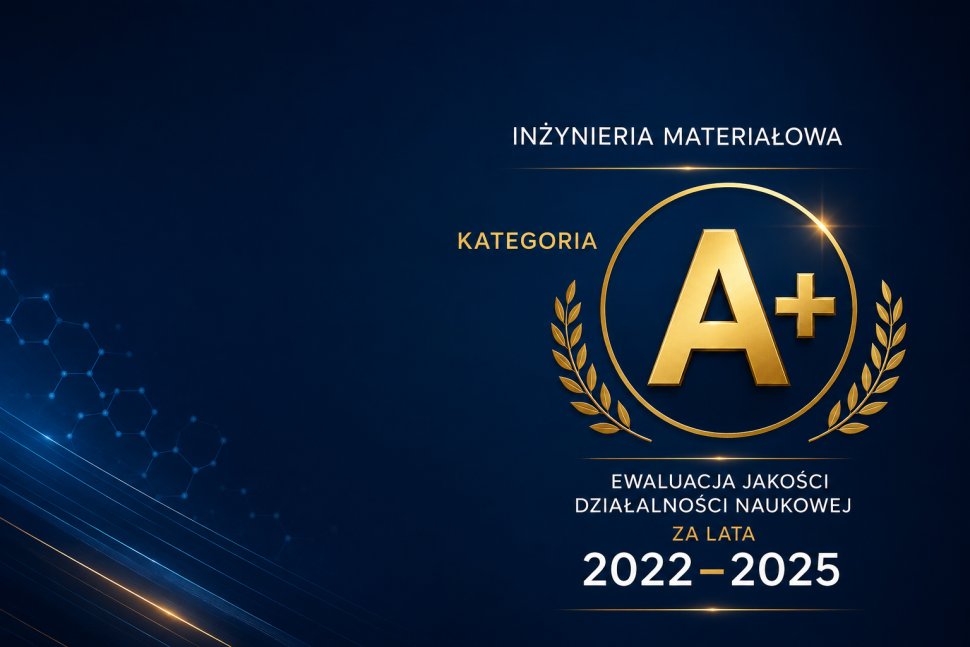 kategoria A+ dla dyscypliny inzynieria materiałowa